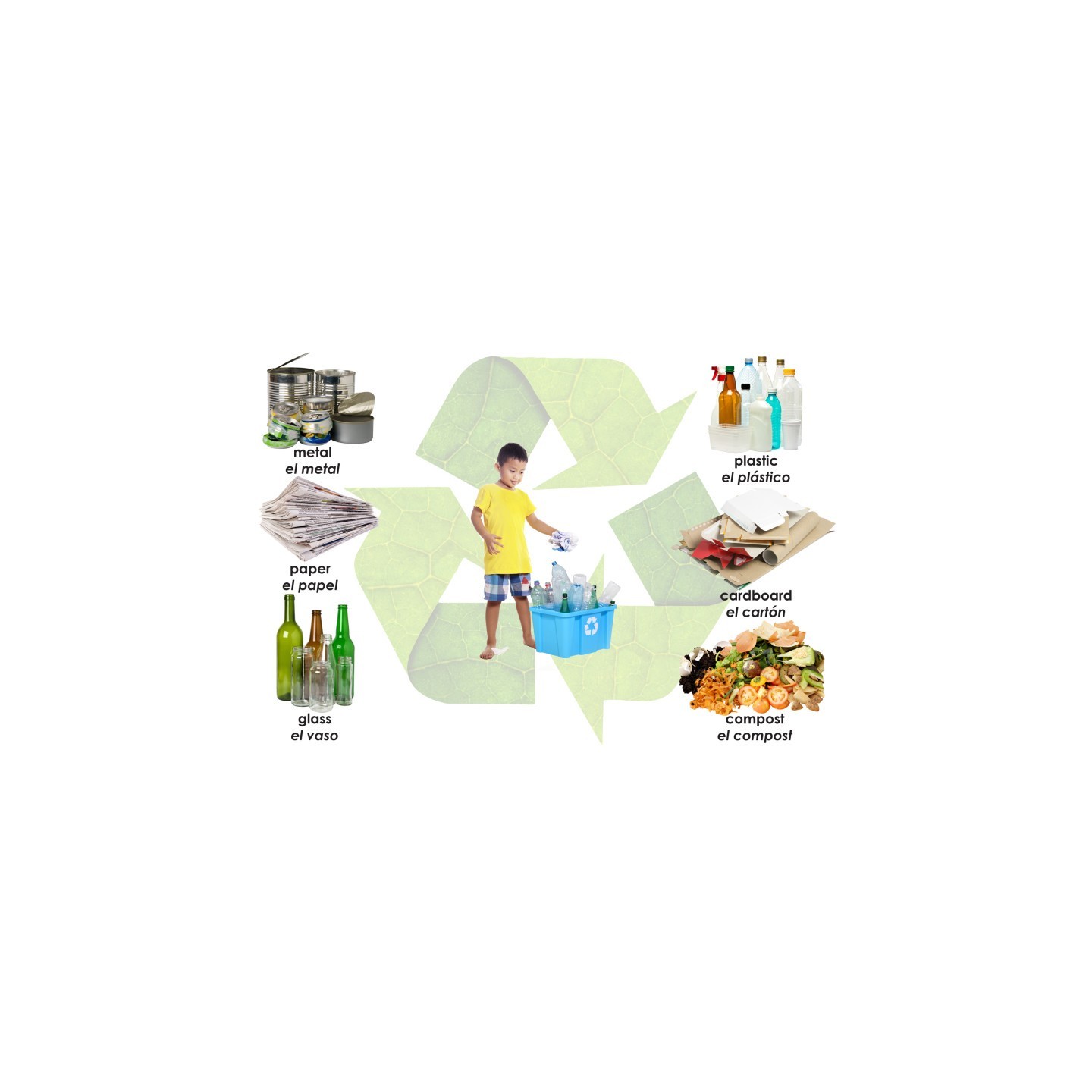 MOJO Growing Up Green® / I Can Recycle Floor Puzzle, 48 Pieces