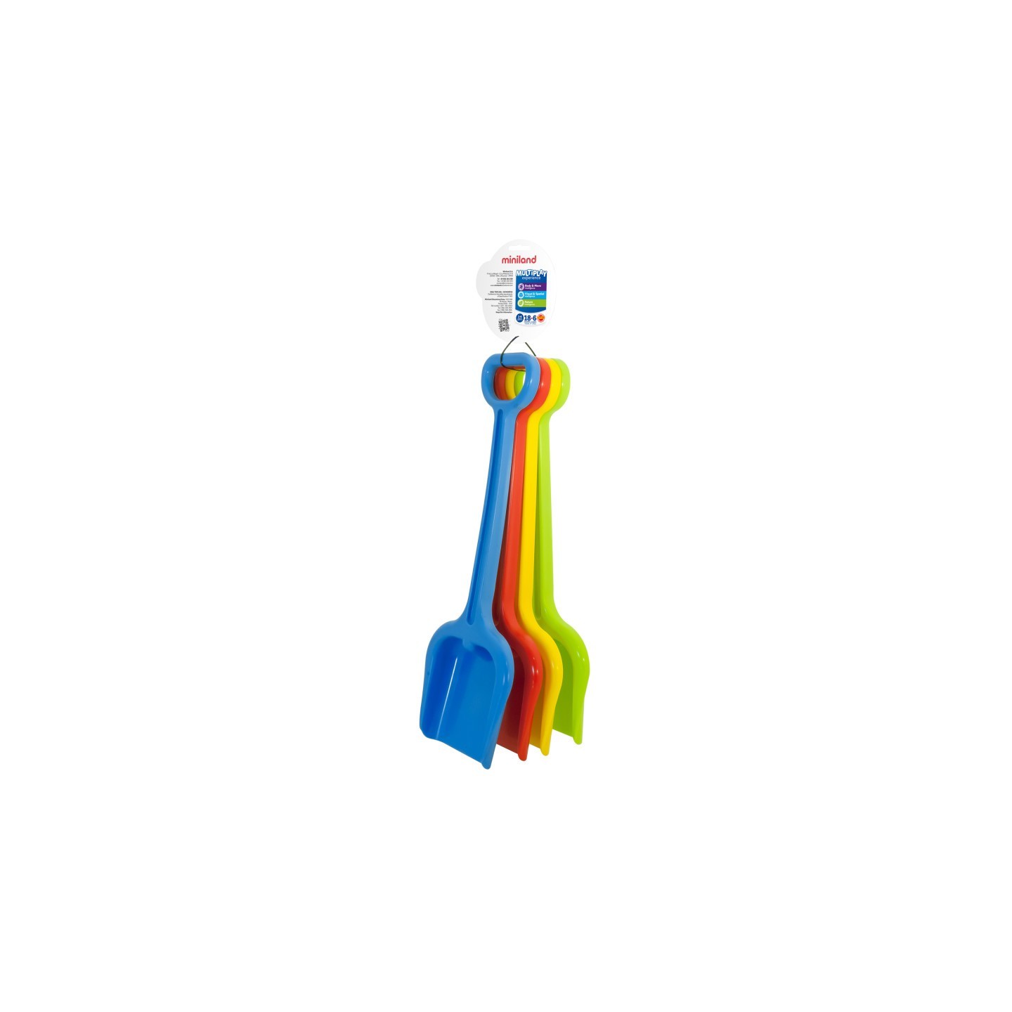 Miniland Super Shovels 4-Pack