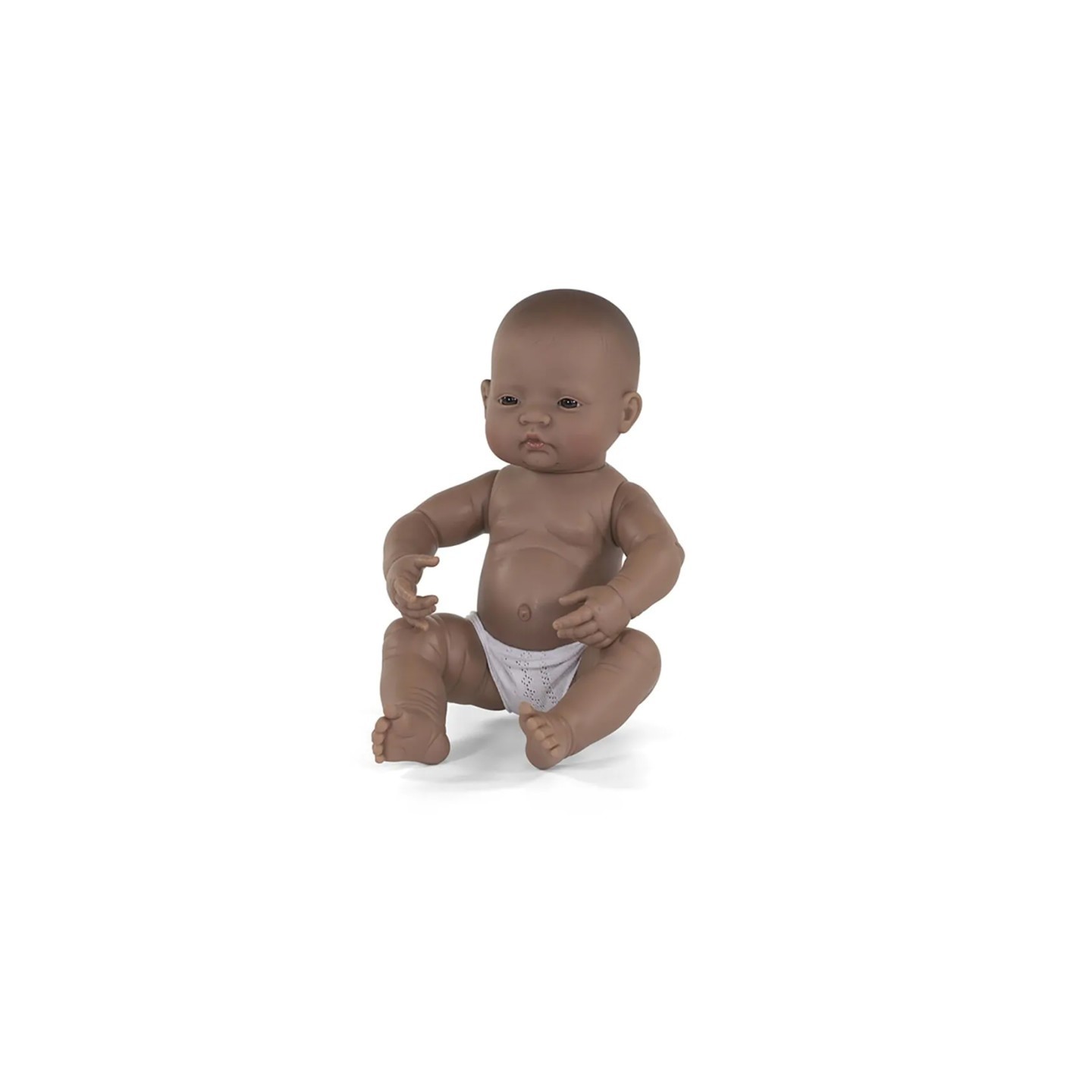 Miniland Anatomically Correct Newborn Doll, 15-3/4", Hispanic Boy