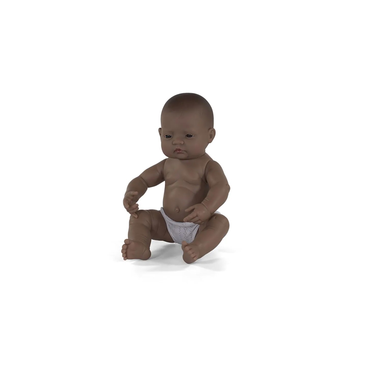 Miniland Anatomically Correct Newborn Doll, 15-3/4", Hispanic Girl