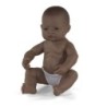 Miniland Anatomically Correct Newborn Doll, 15-3/4", Hispanic Girl