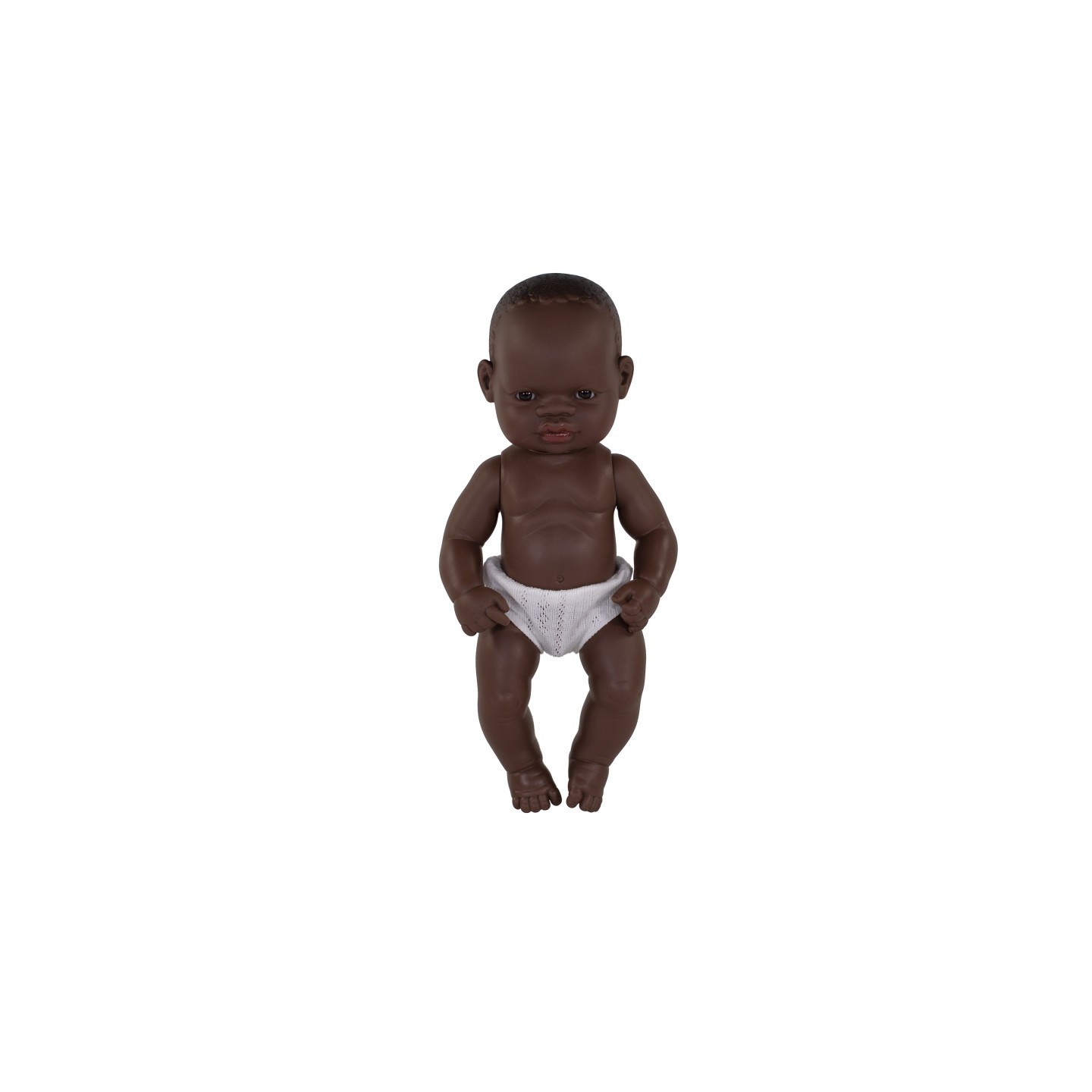 Miniland Anatomically Correct Newborn Doll, 12-5/8", African Boy