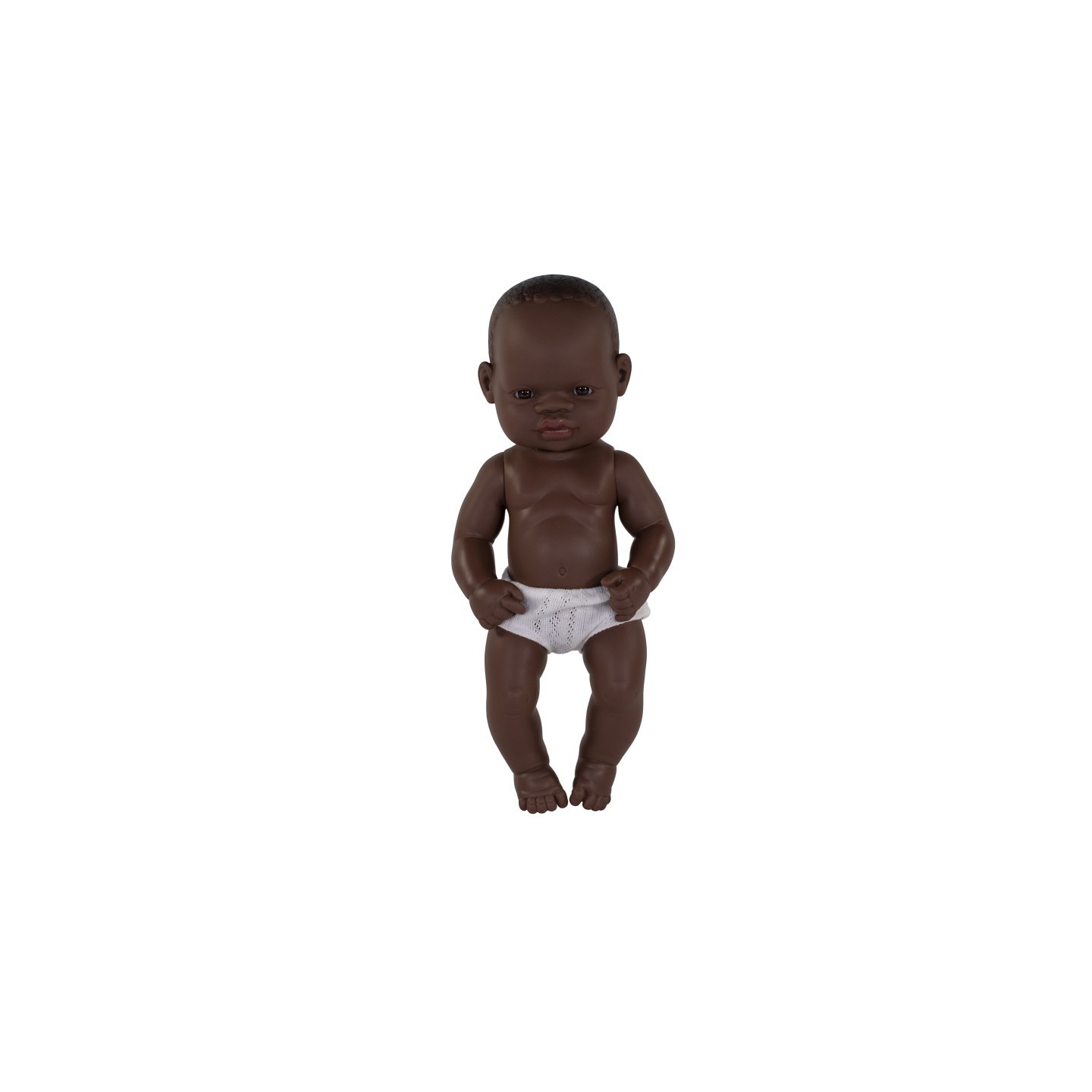 Miniland Anatomically Correct Newborn Doll, 12-5/8", African Girl