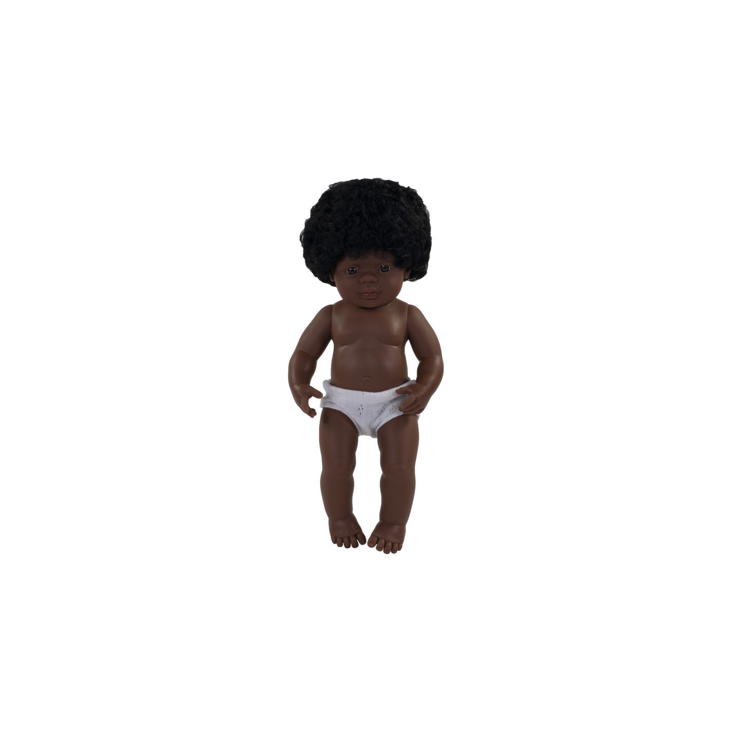 Miniland Anatomically Correct 15" Baby Doll, African-American Girl