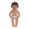 Miniland Anatomically Correct 15" Baby Doll, Down Syndrome Boy
