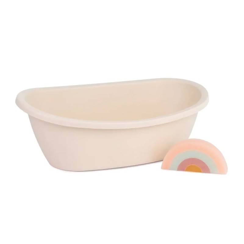 Miniland Bathtub and Rainbow Sponge Set
