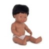 Miniland Anatomically Correct 15" Baby Doll, Down Syndrome Hispanic Boy