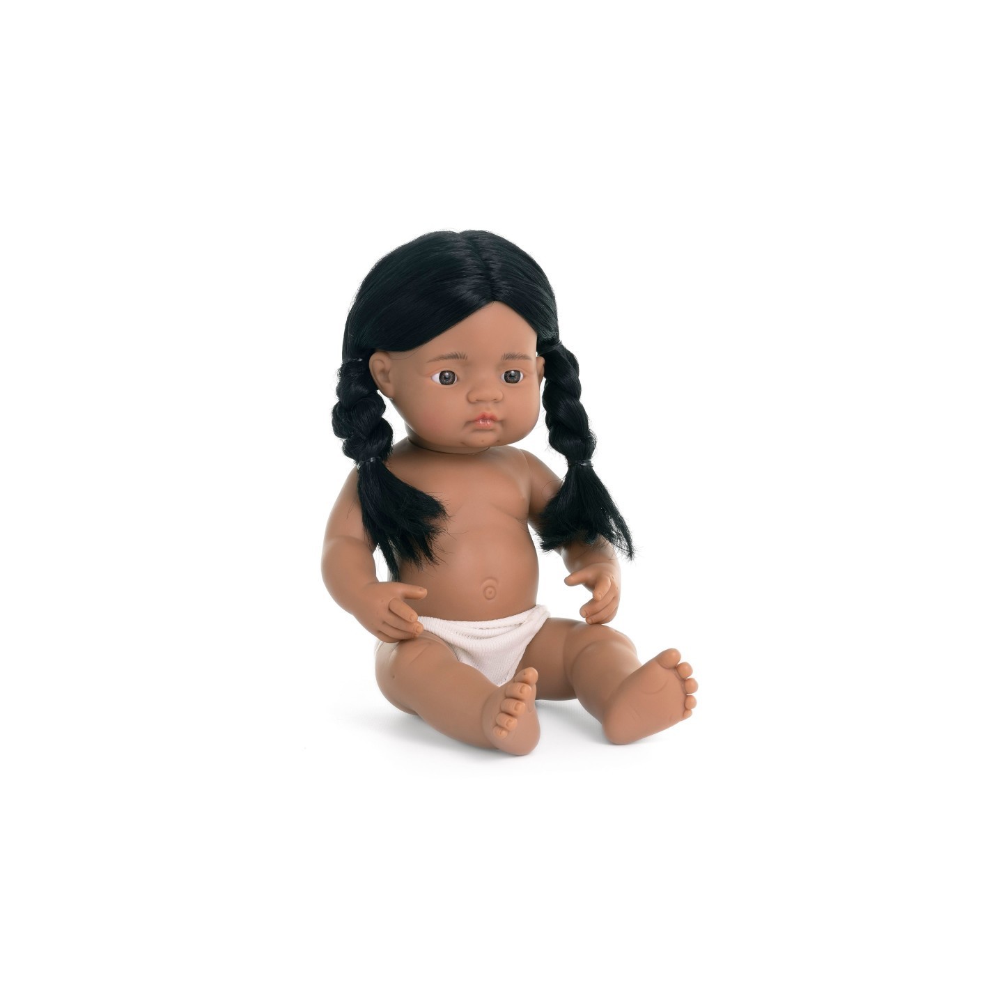 Miniland Anatomically Correct 15" Baby Doll, Native American Girl