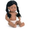 Miniland Anatomically Correct 15" Baby Doll, Native American Girl