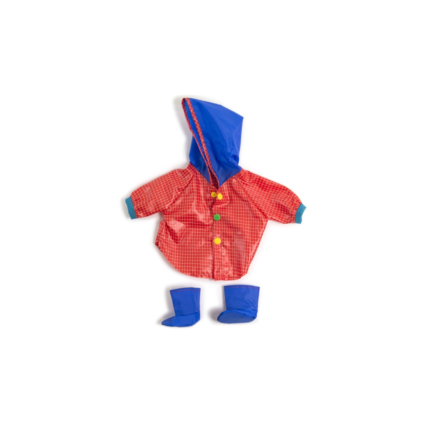 Miniland Doll Clothes, Rain Coat & Boots