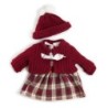 Miniland Doll Clothes, Cold Weather Dress Set
