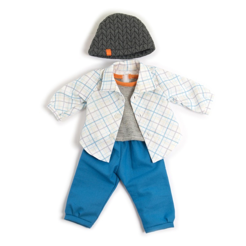 Miniland Doll Clothes, Fits 15" Dolls, Mild Weather Outfit