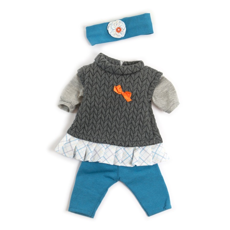 Miniland Doll Clothes, Girl Autumn/Spring Outfit