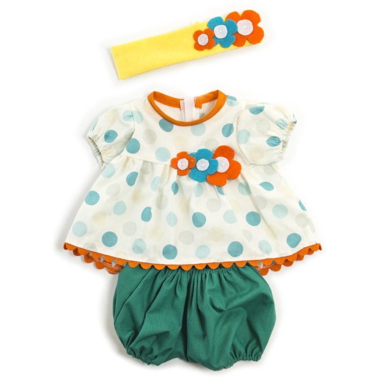 Miniland Doll Clothes, Girl Summer Outfit