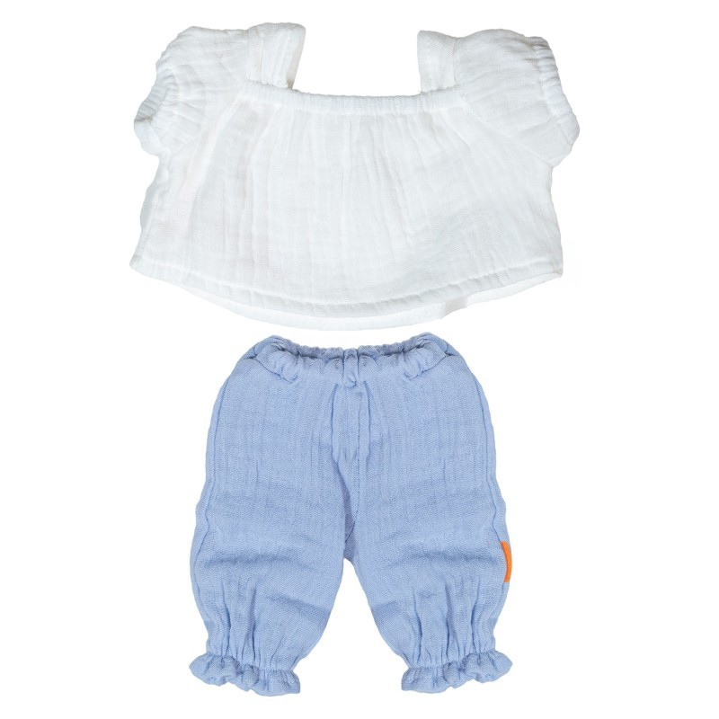 Miniland Warm Weather Blouse & Pants, 15"