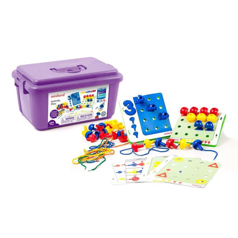 Miniland Peg Activity Stacking Set