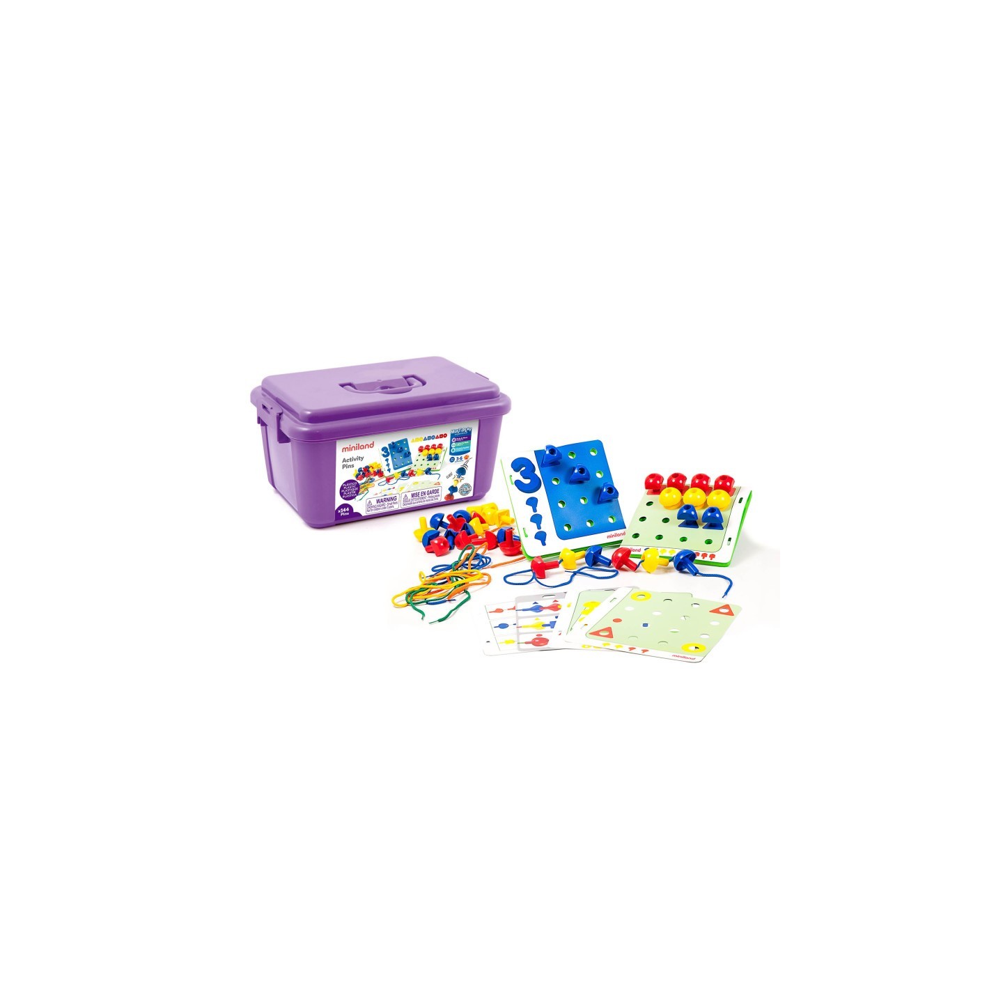 Miniland Peg Activity Stacking Set