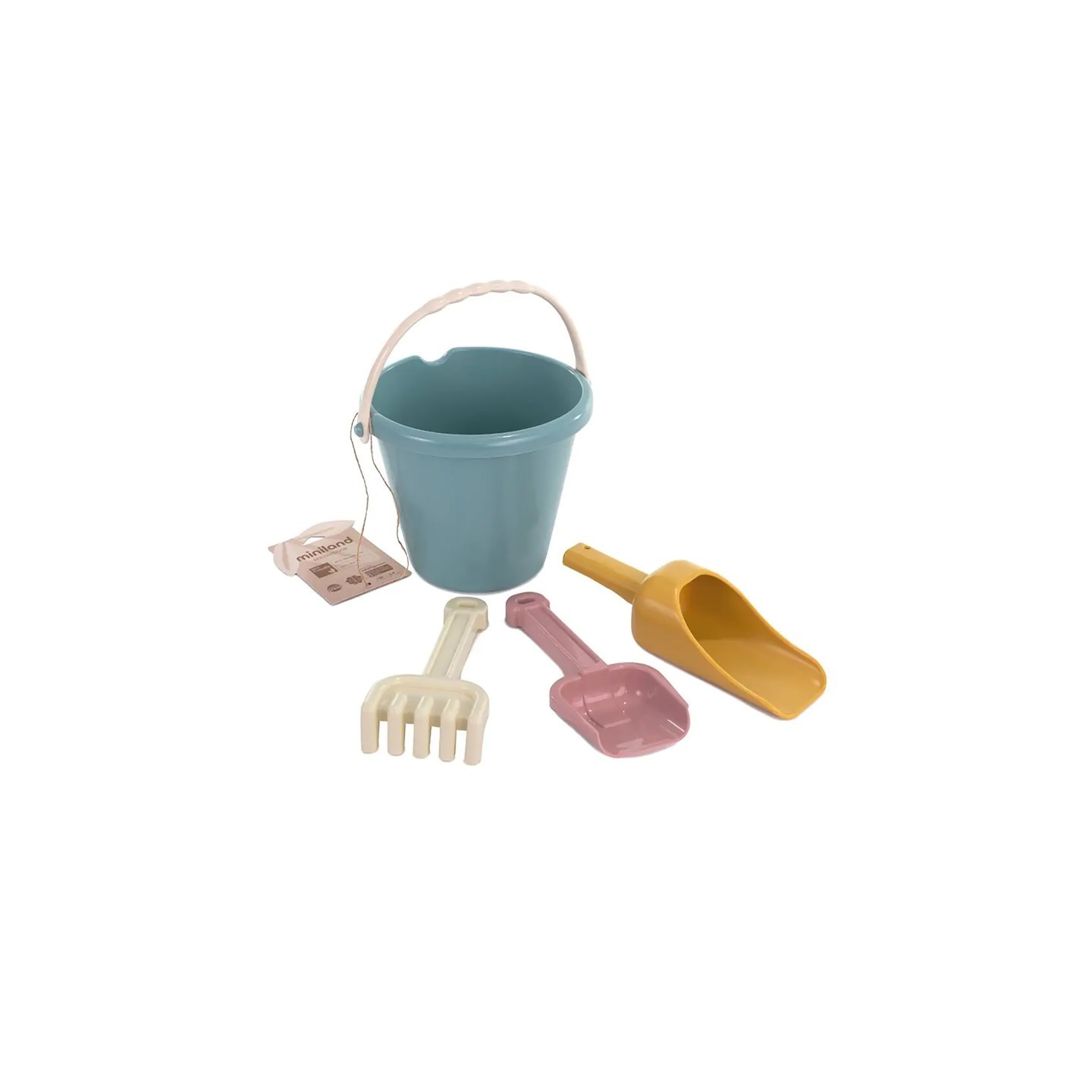 Miniland ECO Junior Sand Set, Pastel Colors