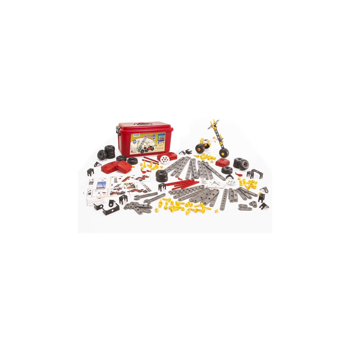 Miniland Mecaniko, Vehicle Building Set, 191 Pieces
