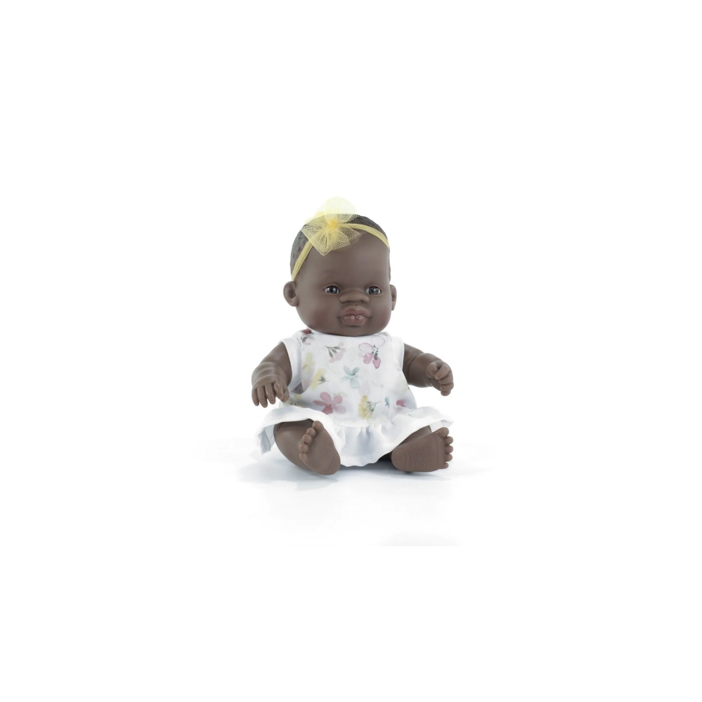 Miniland My Friends & Me Baby Doll, African Girl, 8-1/4" (Bag)