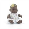 Miniland My Friends & Me Baby Doll, African Girl, 8-1/4" (Bag)