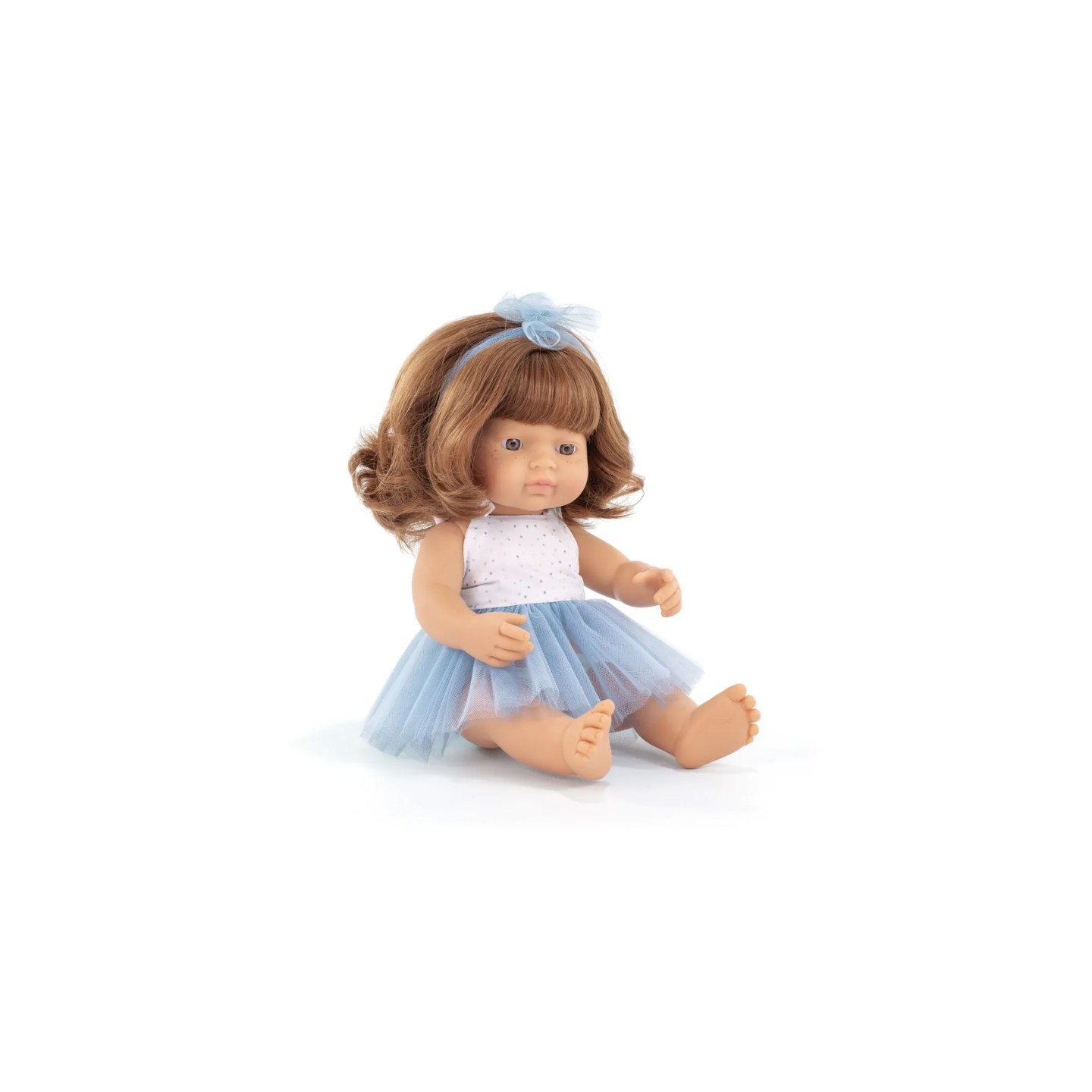 Miniland My Friends & Me Baby Doll, Redhead Girl, 15", Boxed