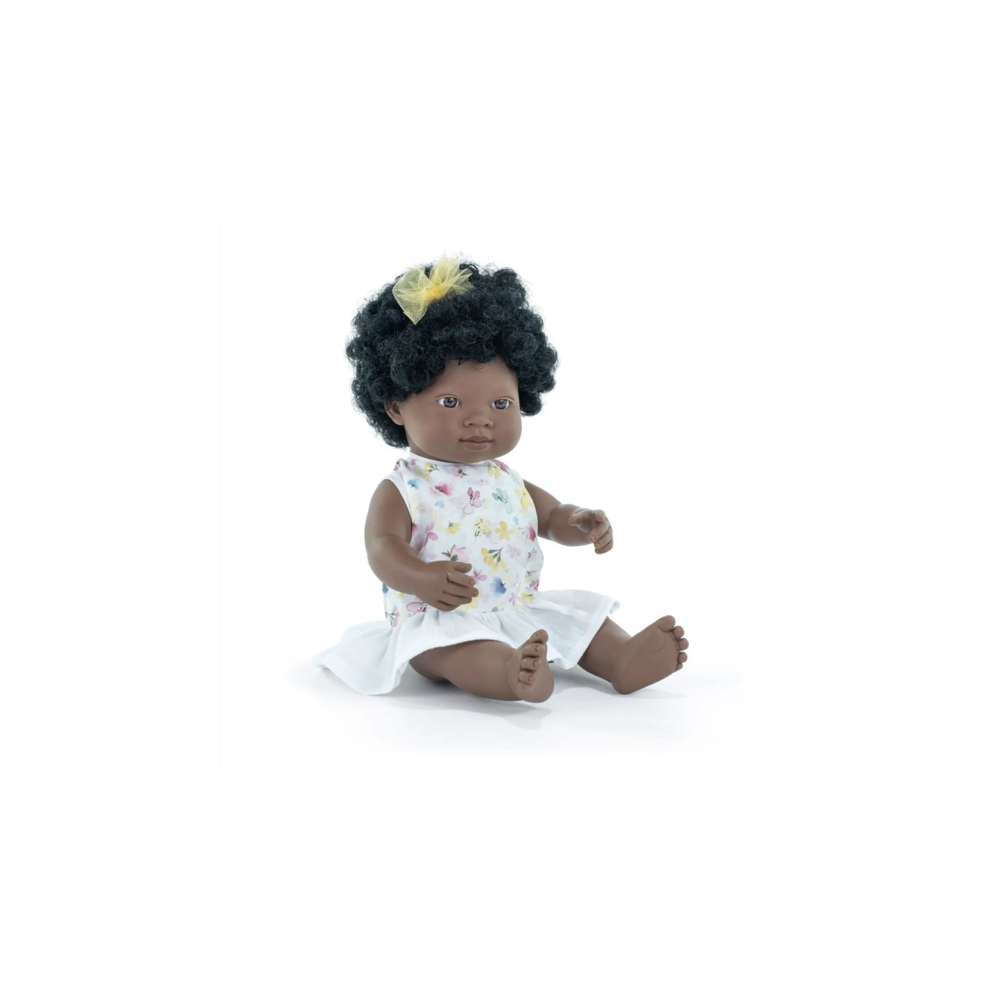 Miniland My Friends & Me Baby Doll, African Girl, 15", Boxed