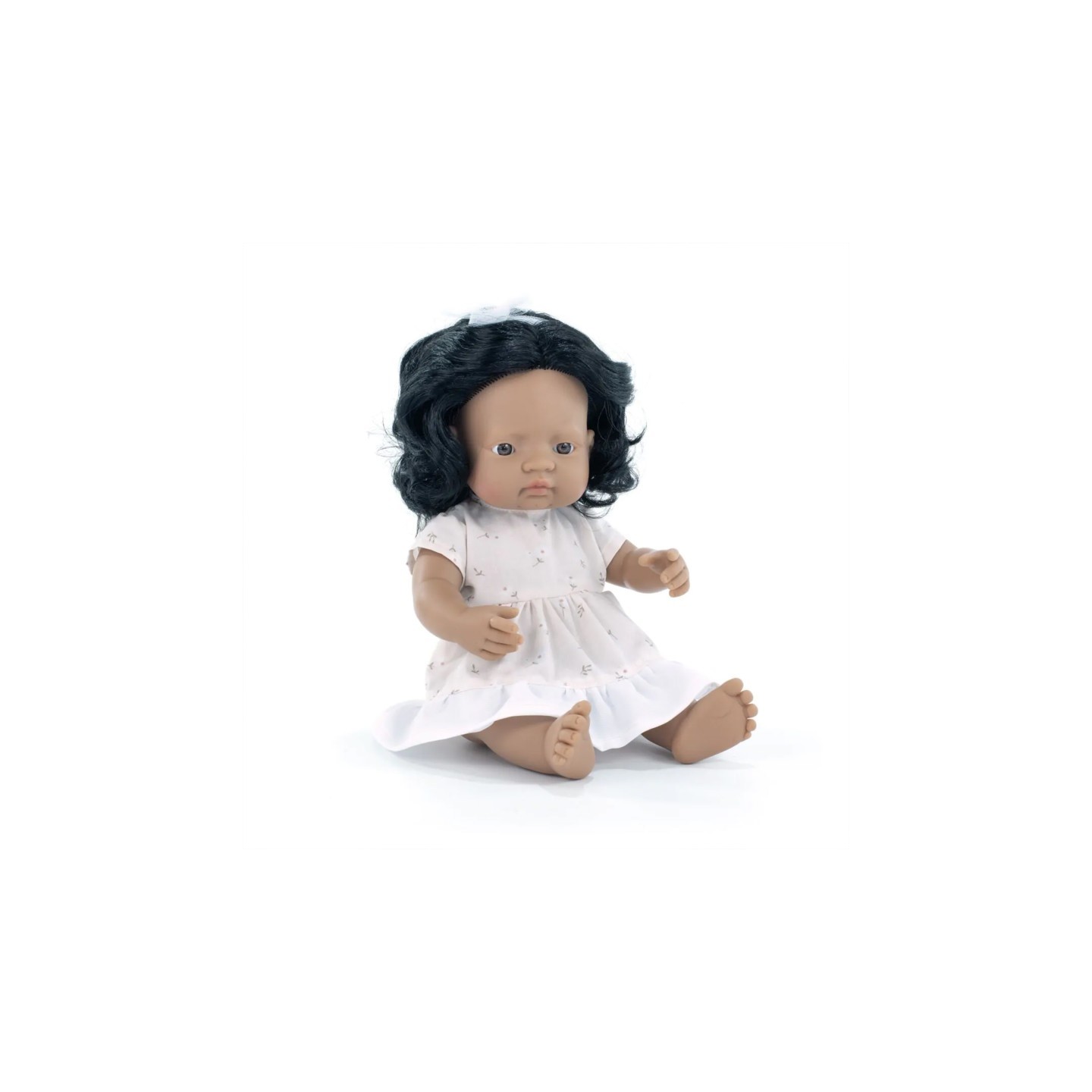 Miniland My Friends & Me Baby Doll, Hispanic Girl, 15", Boxed