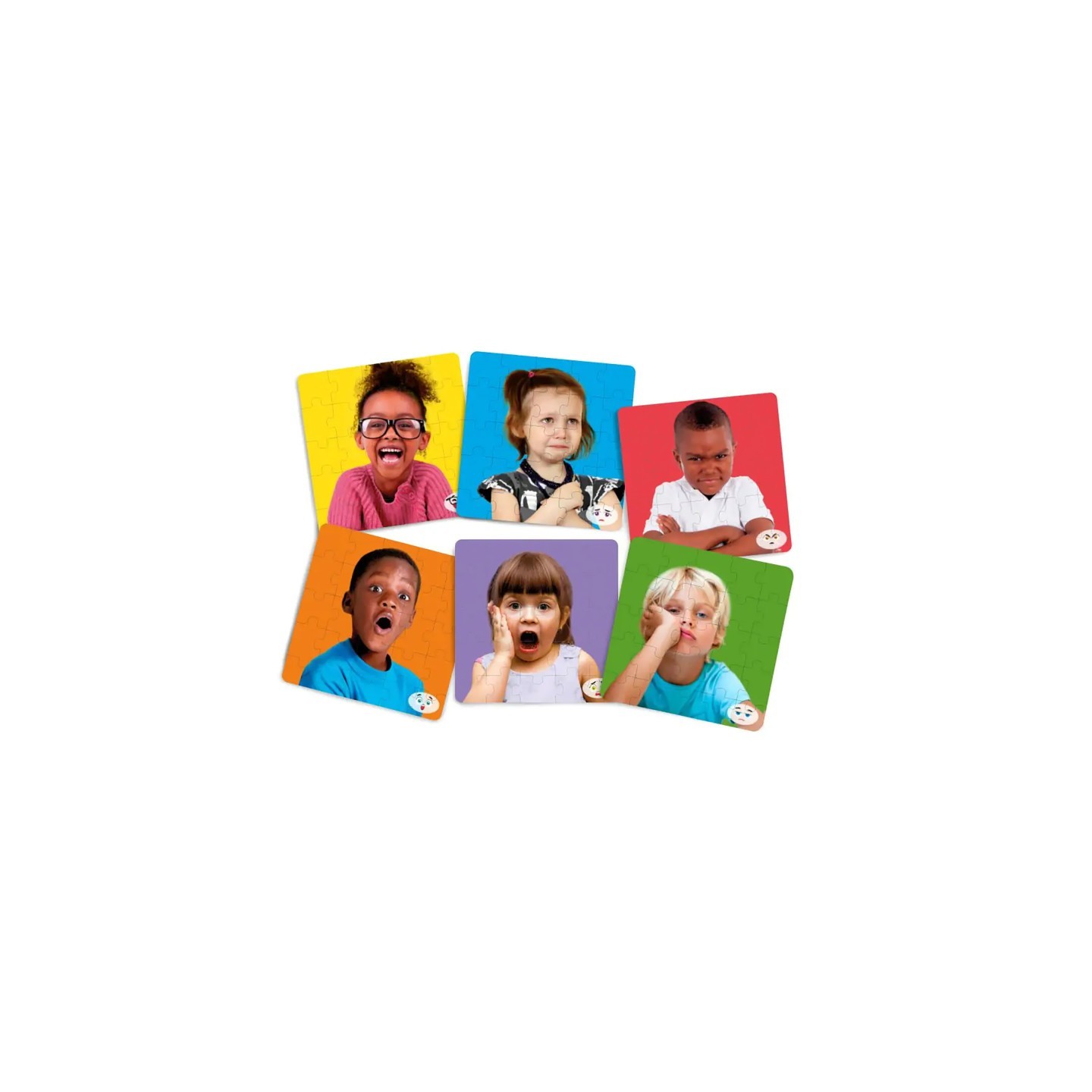 Miniland Emotions Puzzles, Set of 6