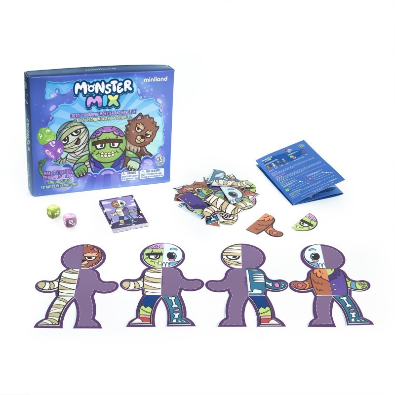 Miniland Monster Mix Game