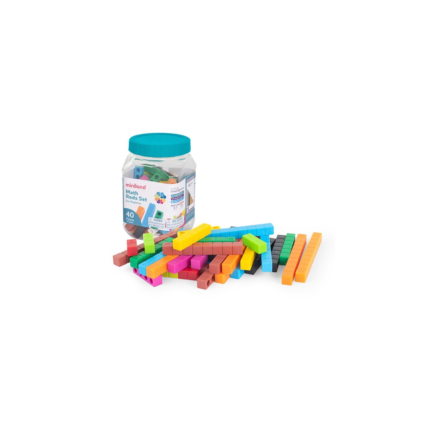 Miniland Math Rods Set