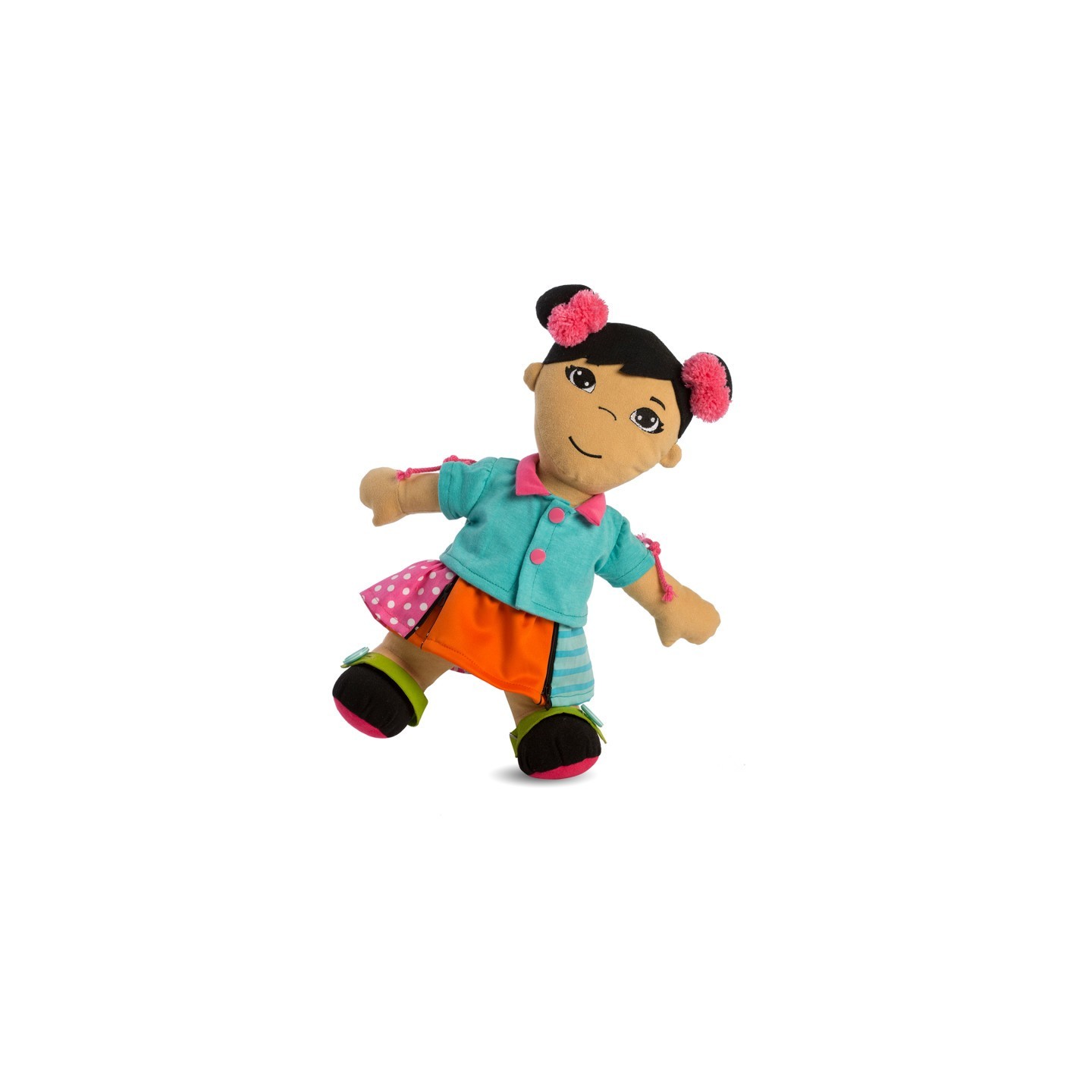 Miniland Multicultural Fastening Dolls, Asian Girl
