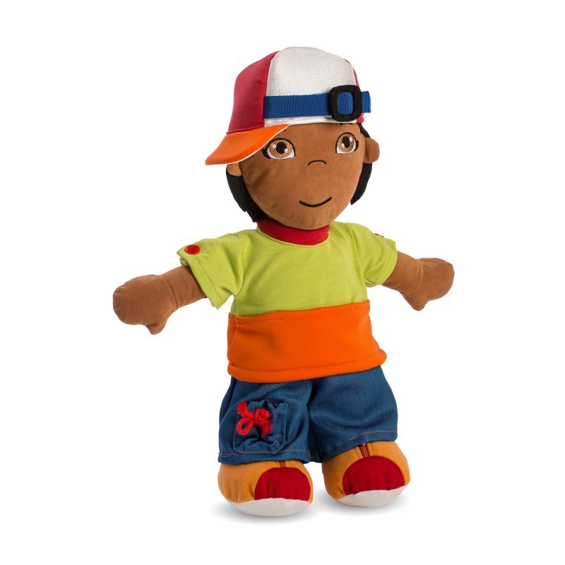 Miniland Multicultural Fastening Dolls, Hispanic Boy