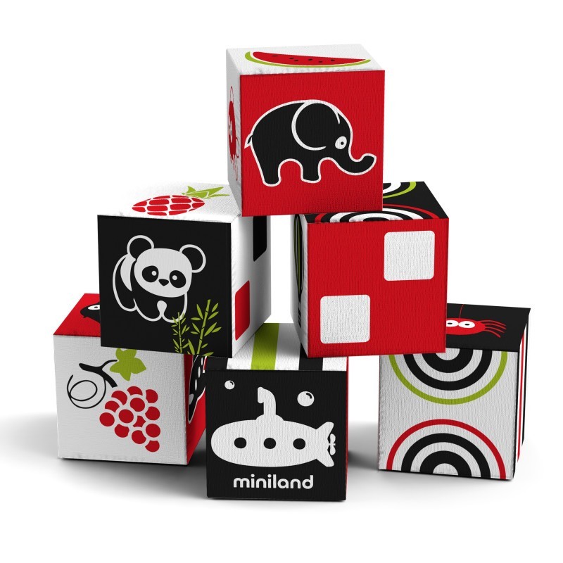 Miniland First Senses 6 Cubes Set
