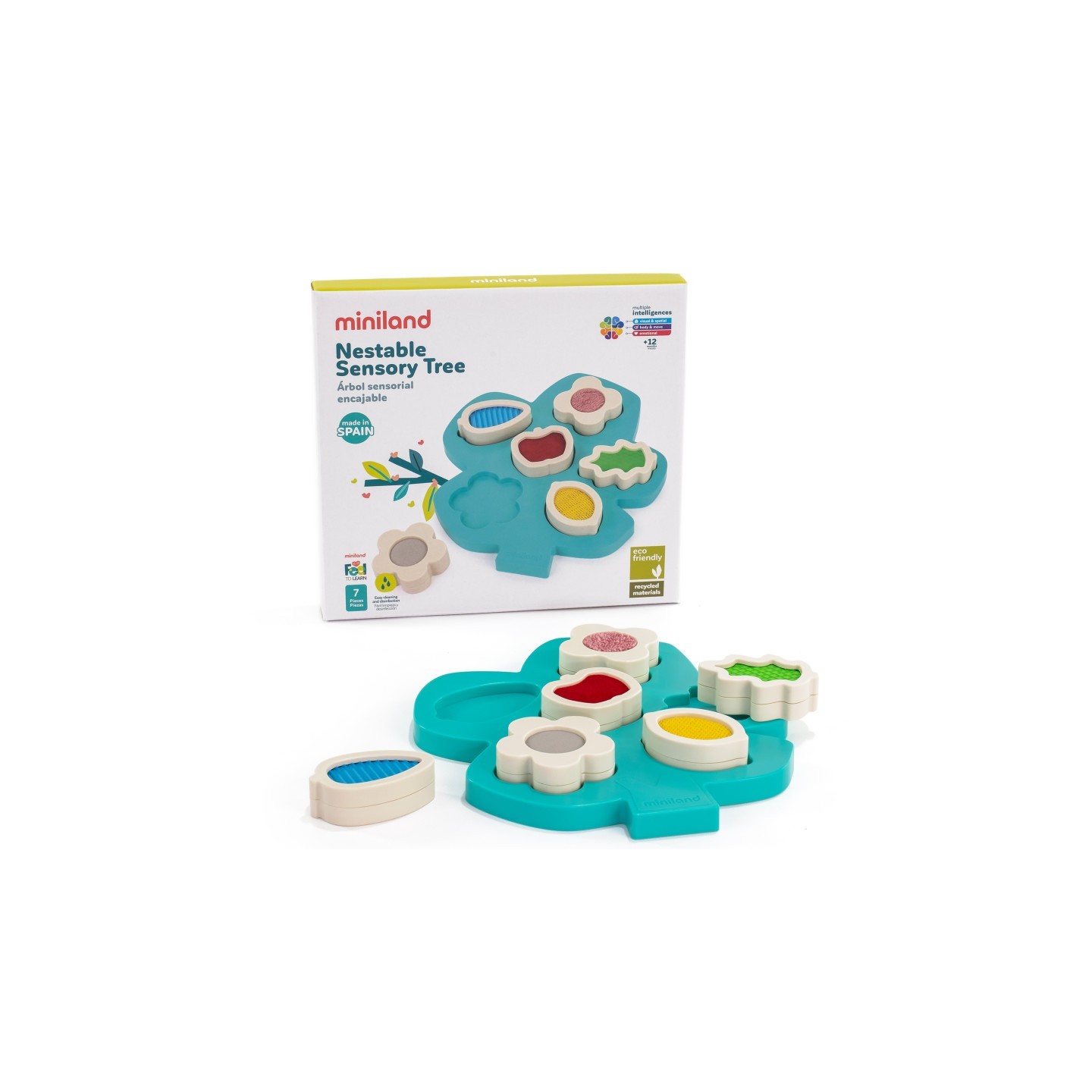 Miniland Feel to Learn: Nestable Sensory Tree
