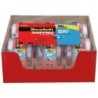 Scotch® Heavy-Duty Shipping Packing Tape In Dispenser, 1.88" x 800", 6 Rolls