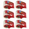 Scotch® Heavy Duty Shipping Packaging Tape with Dispenser, 2" x 800", 6 Rolls