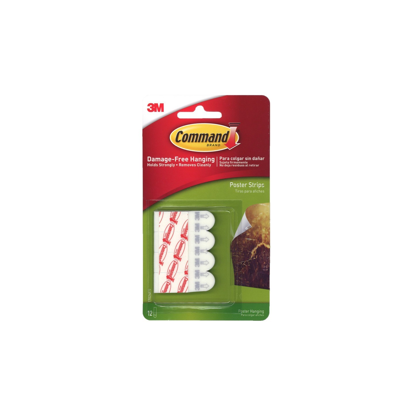3M® Command™ Poster Strips, Pack of 12