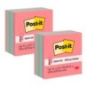 Post-it® Pop-up Notes, 3" x 3", Assorted, 100 Sheets/Pad, 5 Pads/Pack, 2 Packs