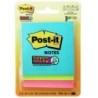 Post-it® Super Sticky Notes, 3" x 3", Marrakesh Collection, 3 Pads/Pack