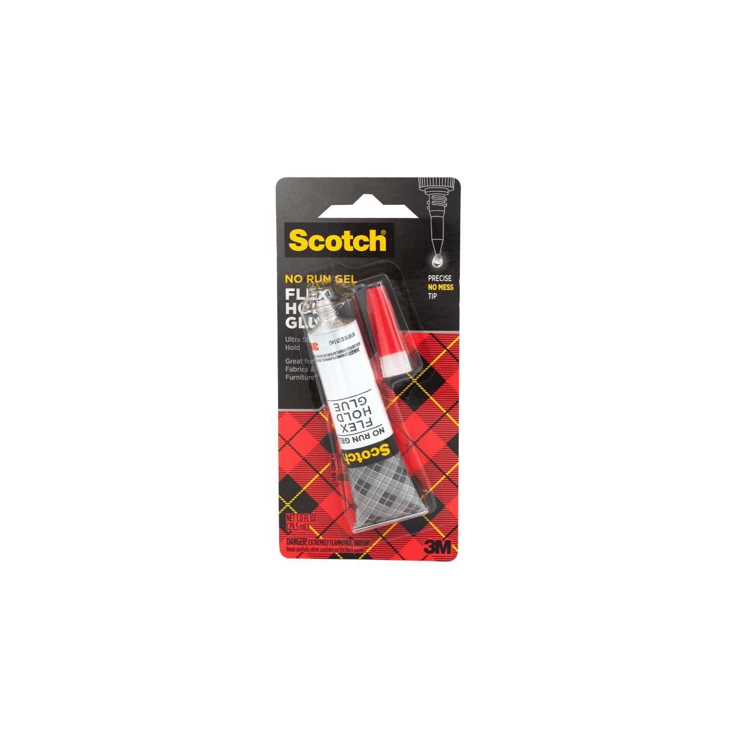 Scotch® Maximum Strength Adhesive, 1oz.
