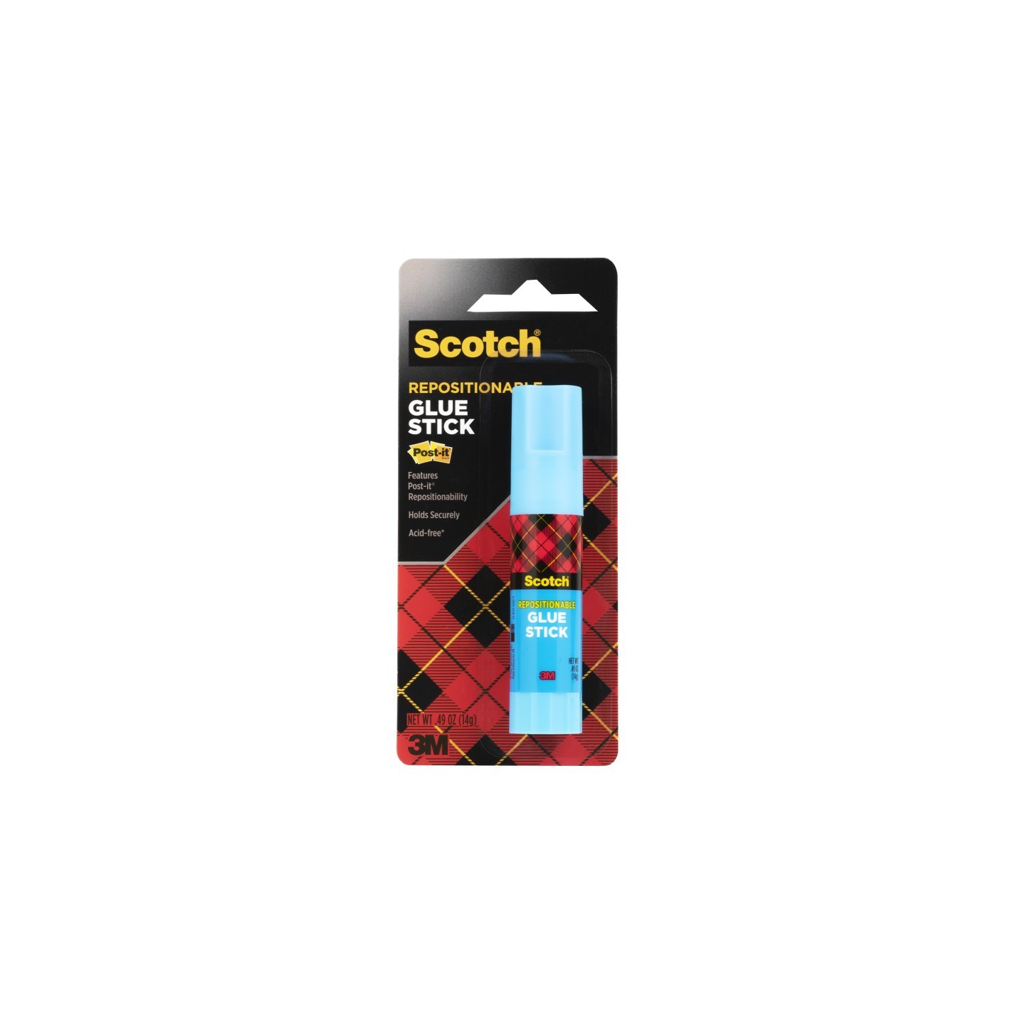Scotch® Restickable Glue Stick, .49 oz