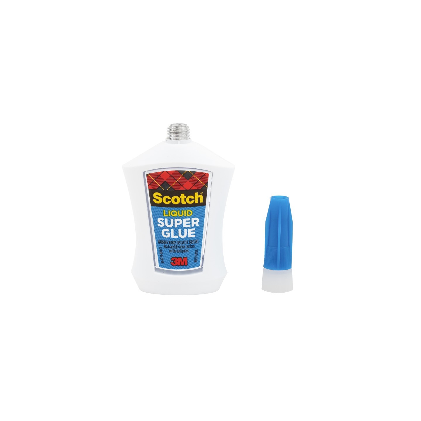 Scotch® Super Glue Liquid, Bottle, .18 oz