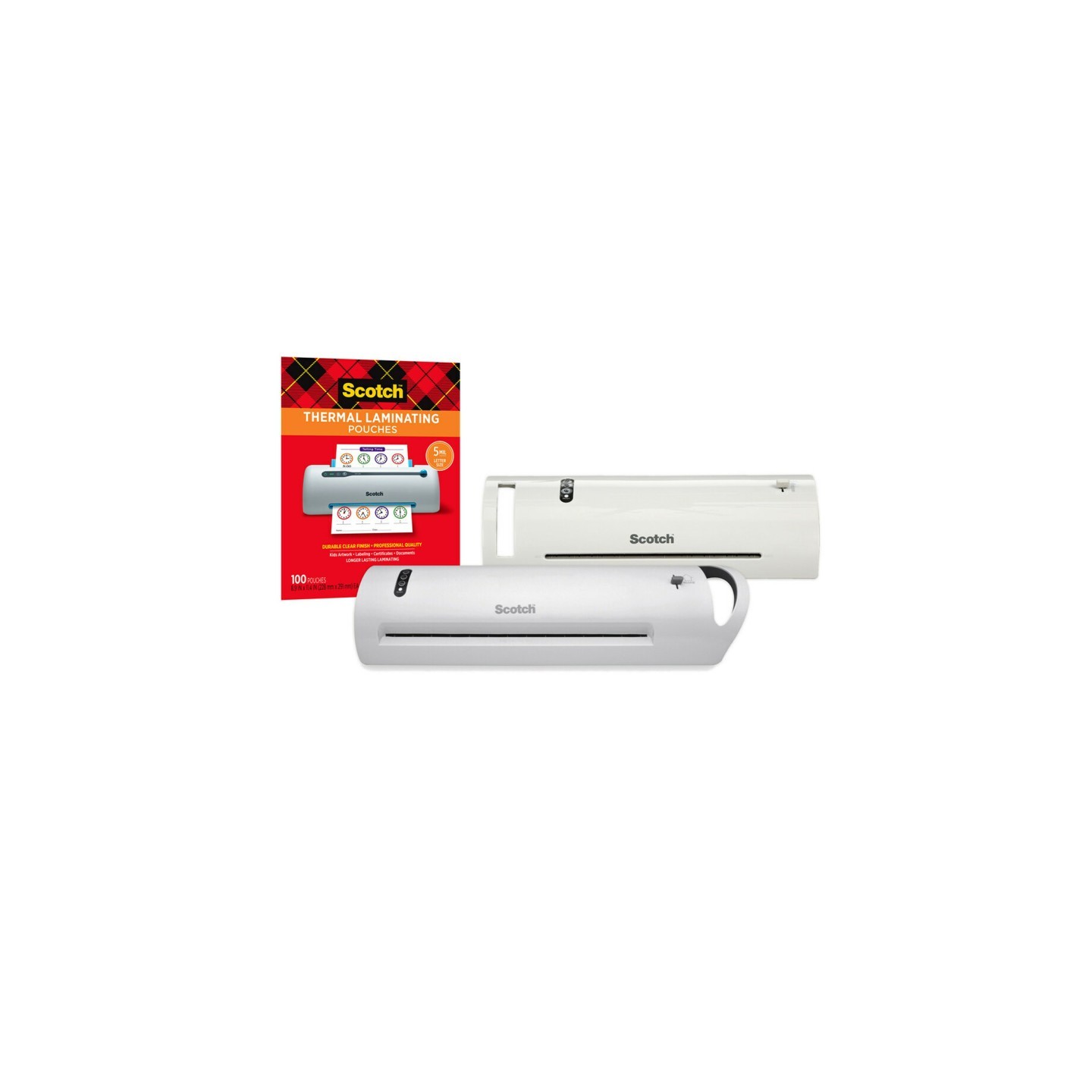 Scotch® Thermal Laminating Pouches, 5 mil Size, Pack of 50