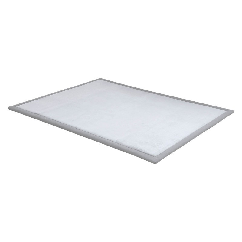 FIORA Tatami Play Mat, Grey Birch, 100 x 150 x 3 cm