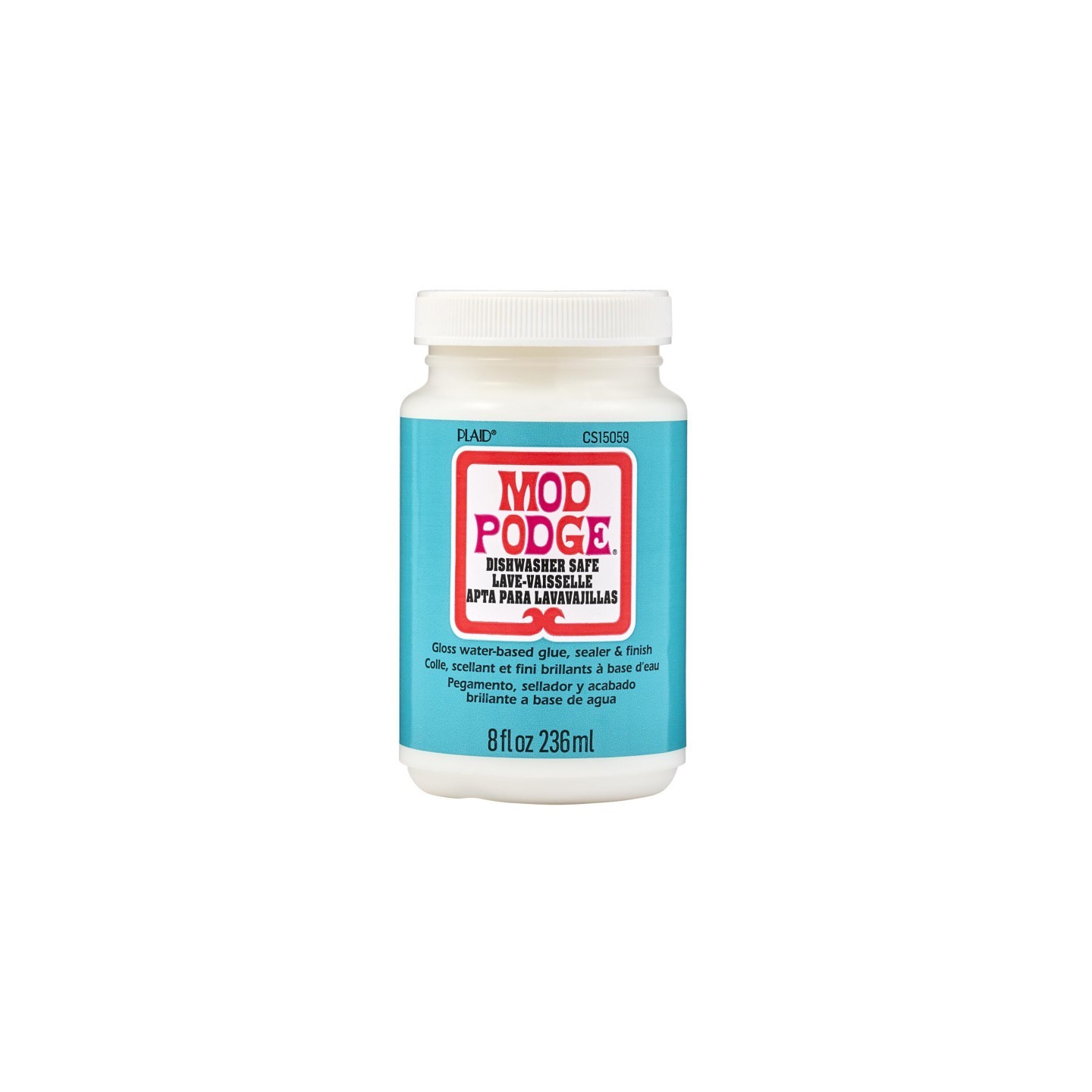 Mod Podge Decoupage Glue, Dishwasher Safe Gloss, 8oz.
