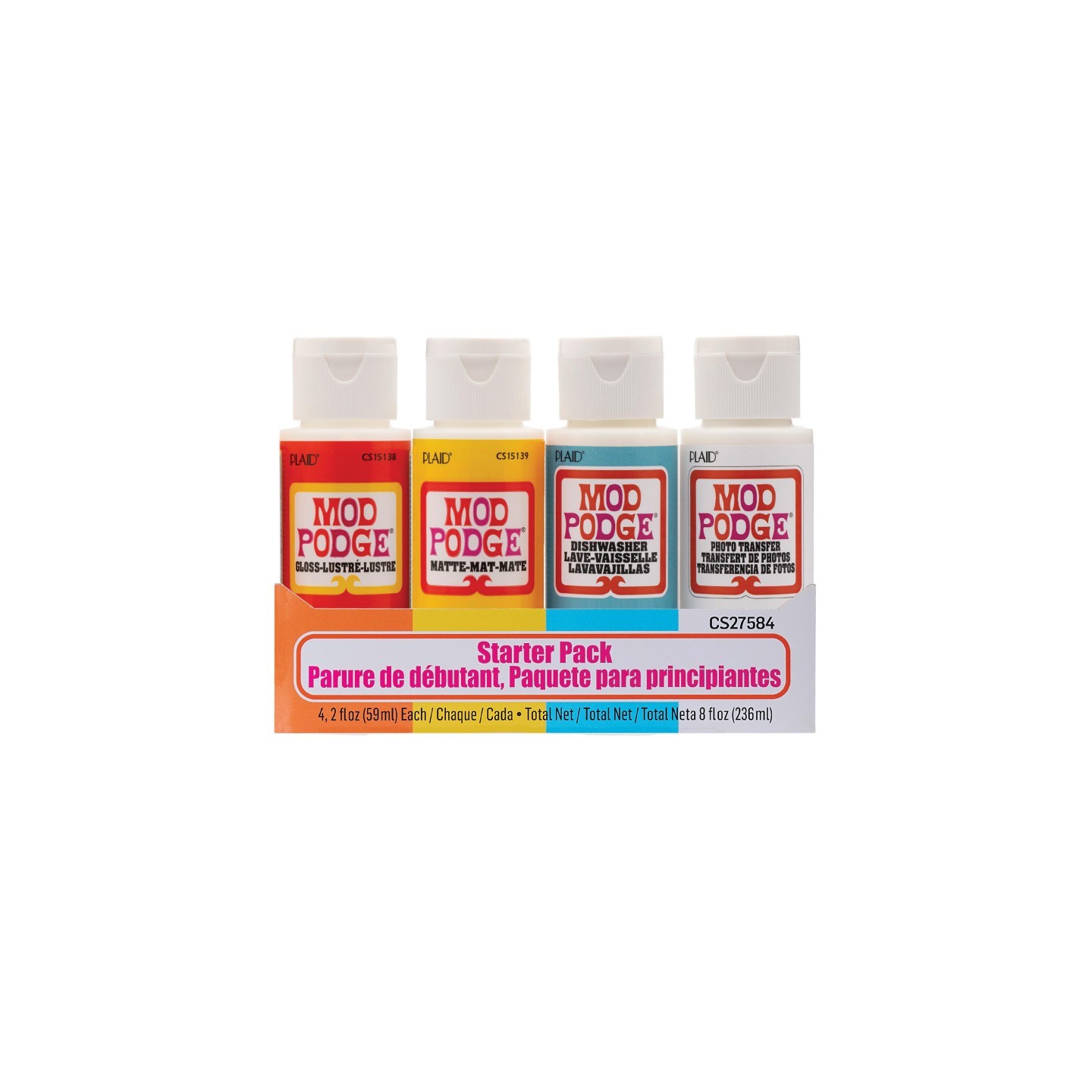 Mod Podge Sealer Set, 2oz., 4 Pc.