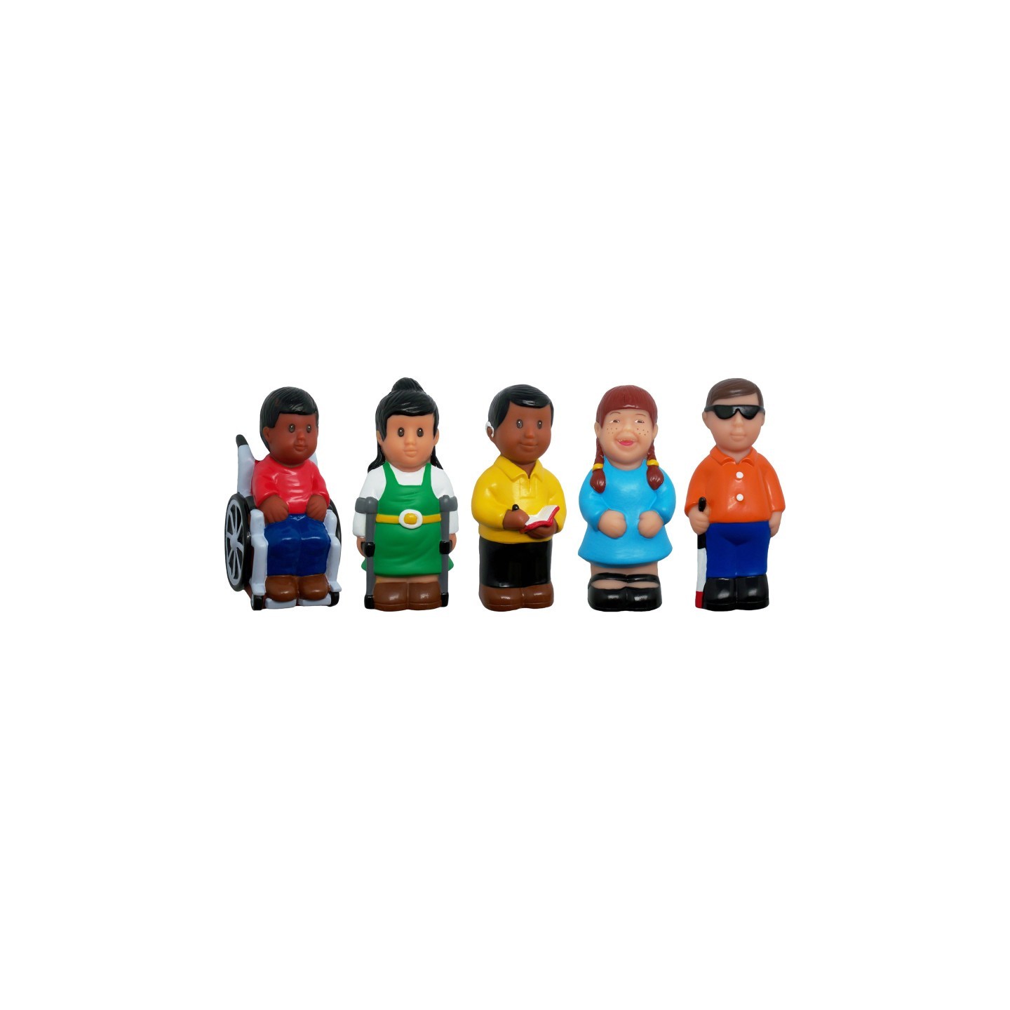 Get Ready Kids Friends with Disabilities Play Figures