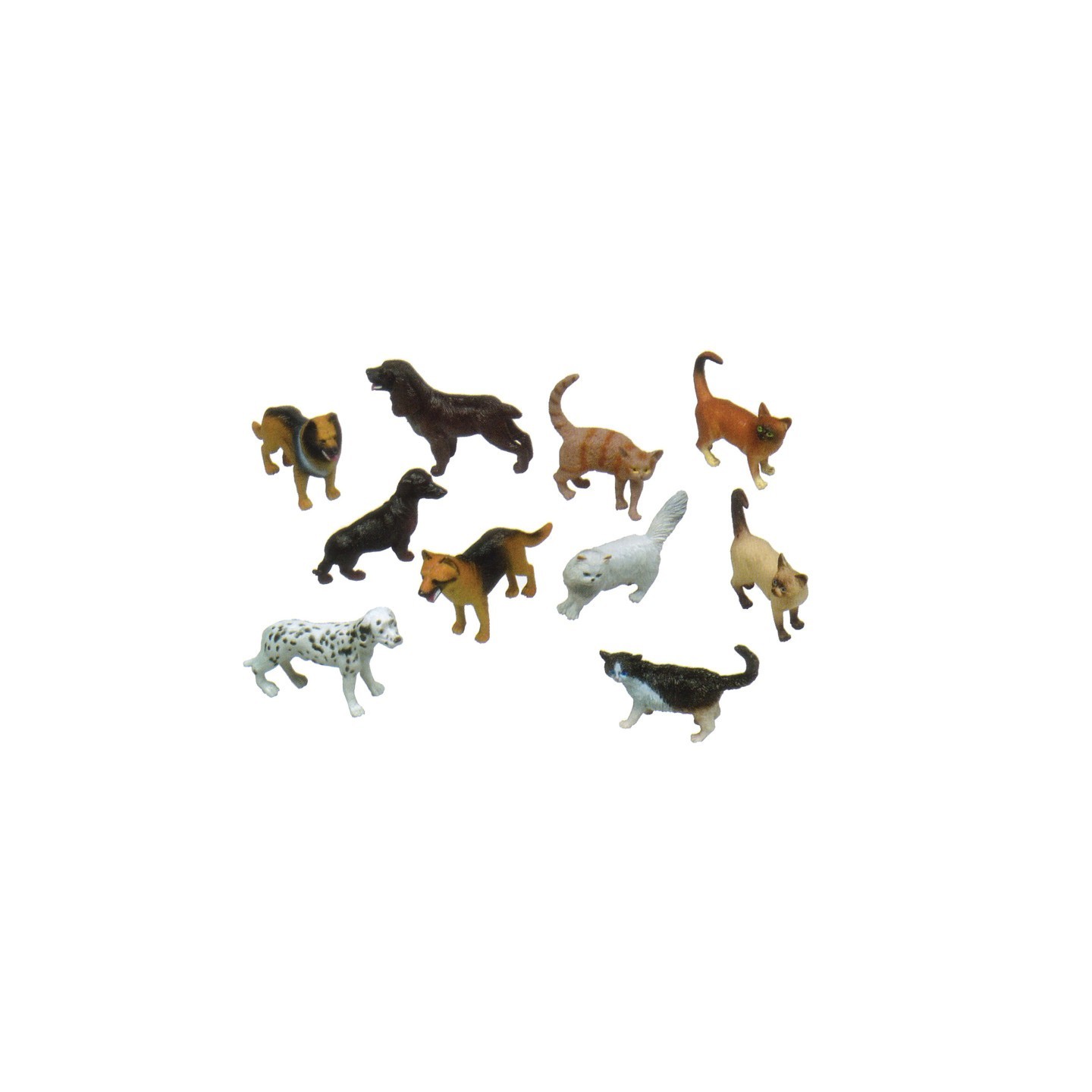 Get Ready Kids Pets Animal Playset, Set of 10