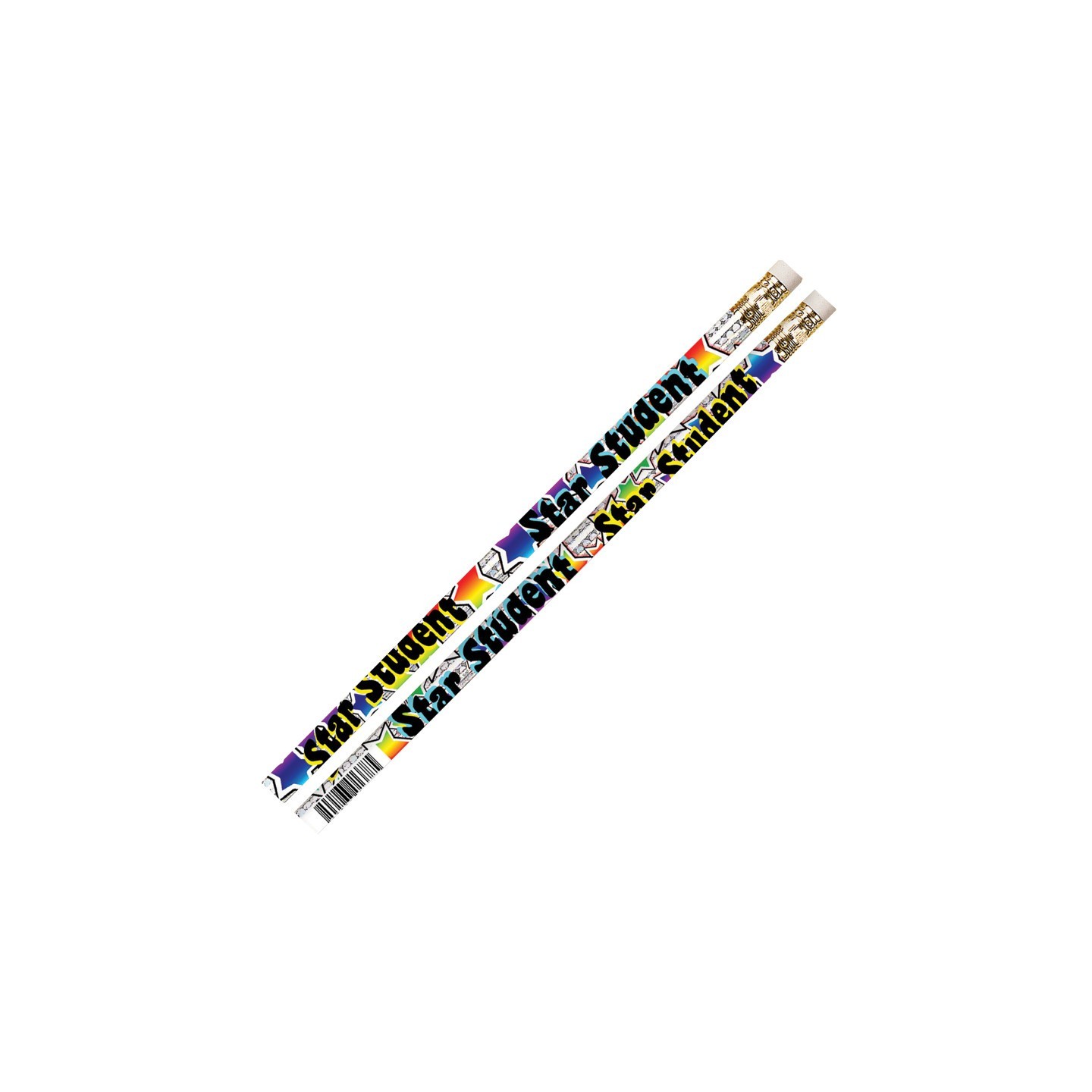 Musgrave Pencil Company Star Student Motivational Pencil, Pack of 12